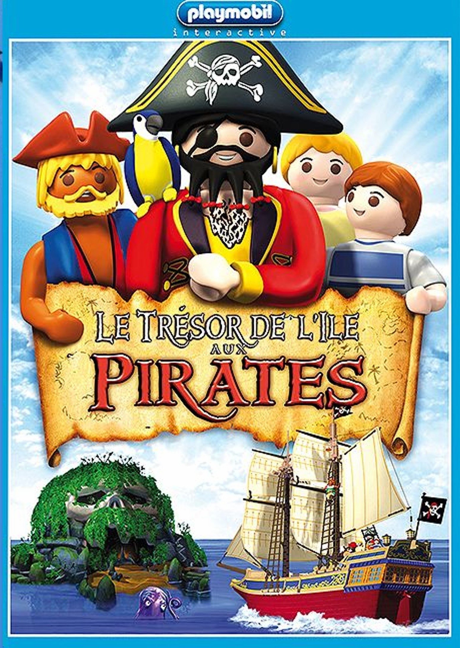 Affiche du film Playmobil : Le trésor de l'île aux pirates
