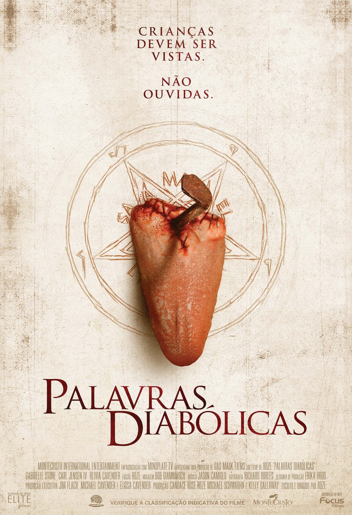 Poster de Palavras Diabólicas