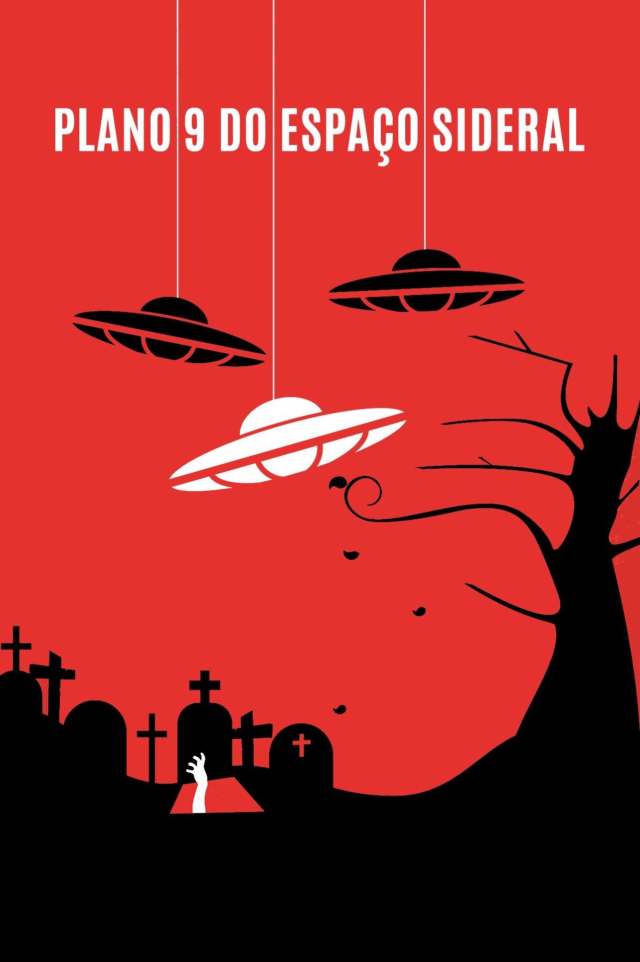 Poster de Plano 9 do Espaço Sideral
