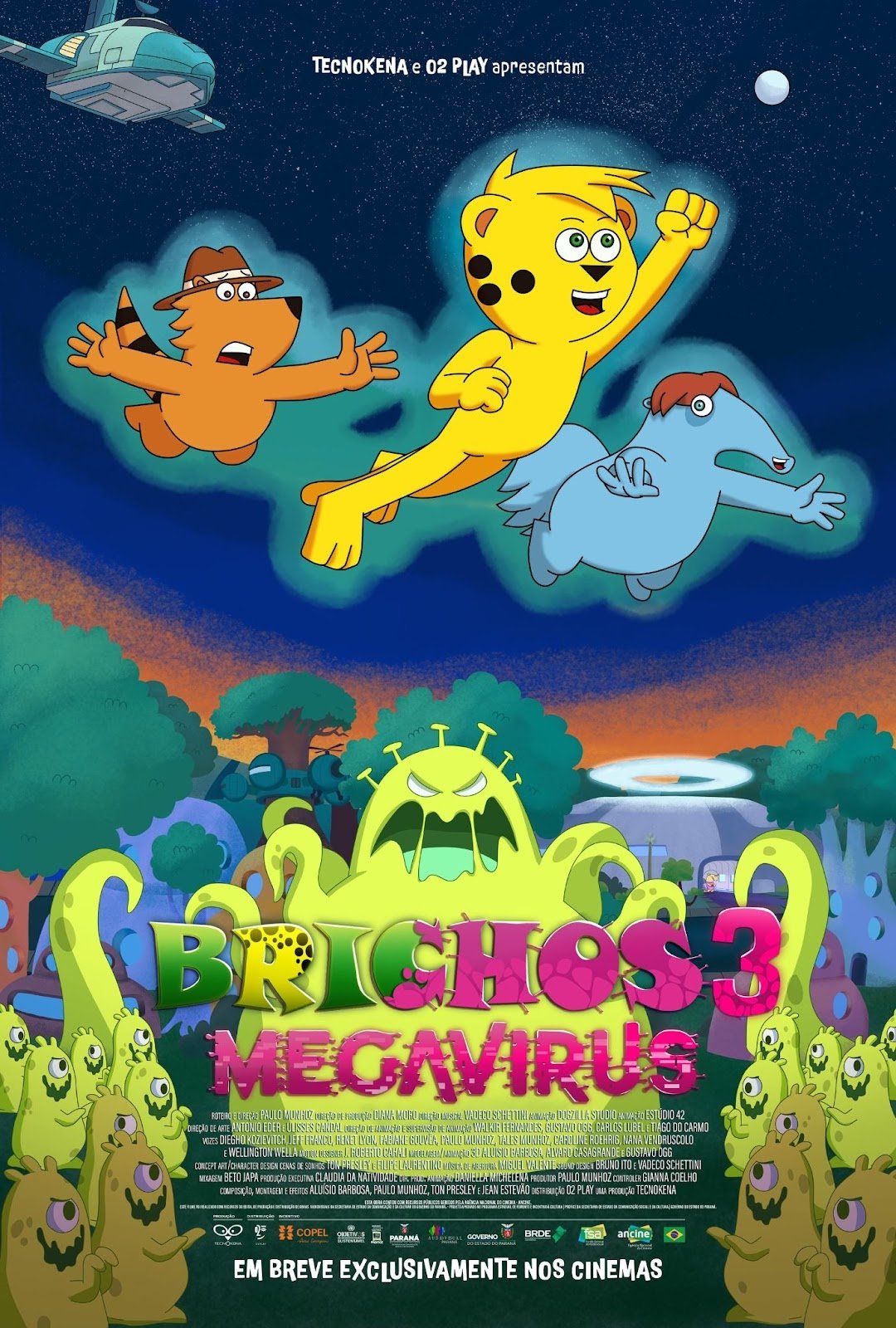 Poster de Brichos 3 - Megavirus