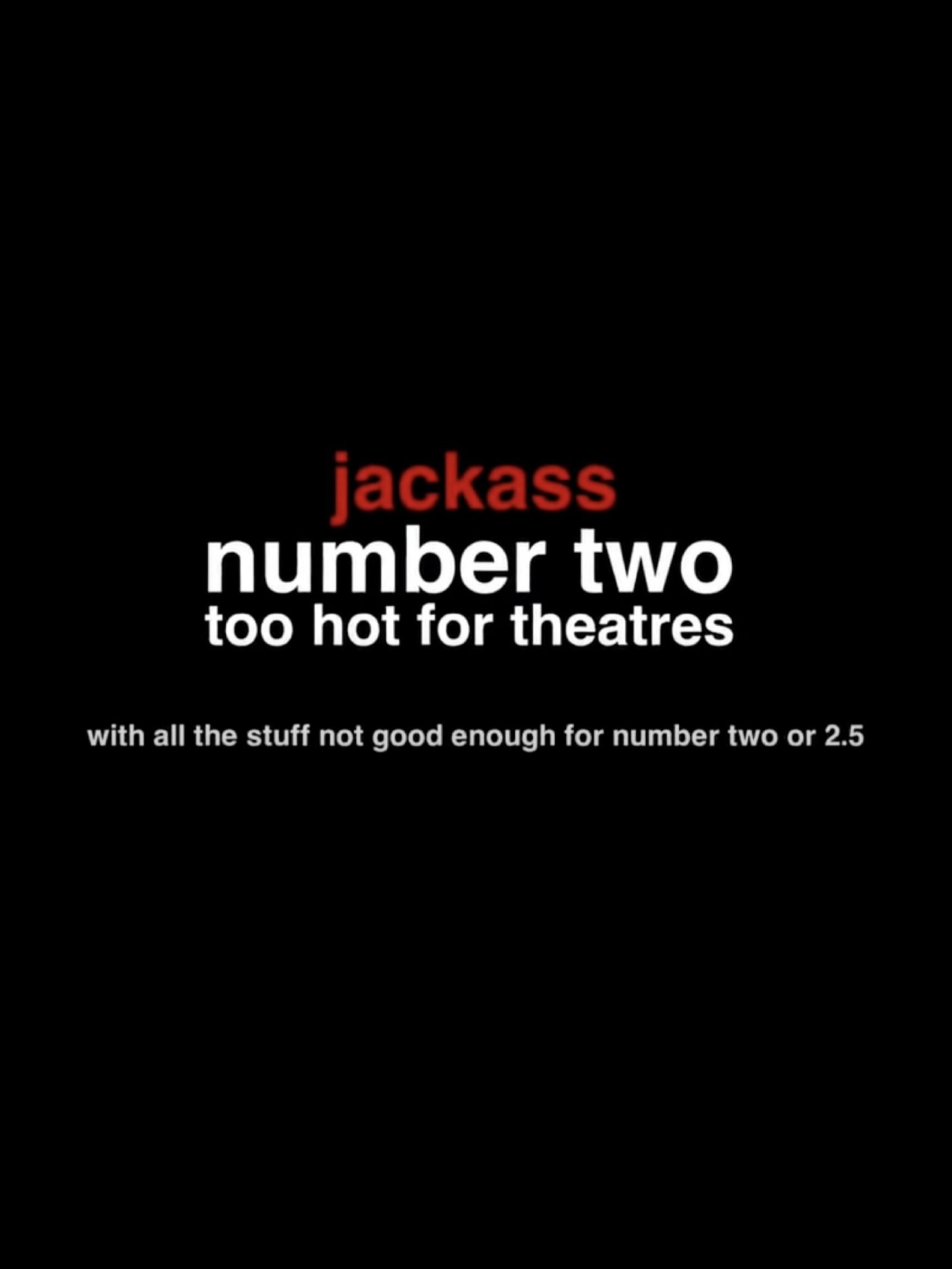 Affiche du film Jackass Number Two: Too Hot for Theaters
