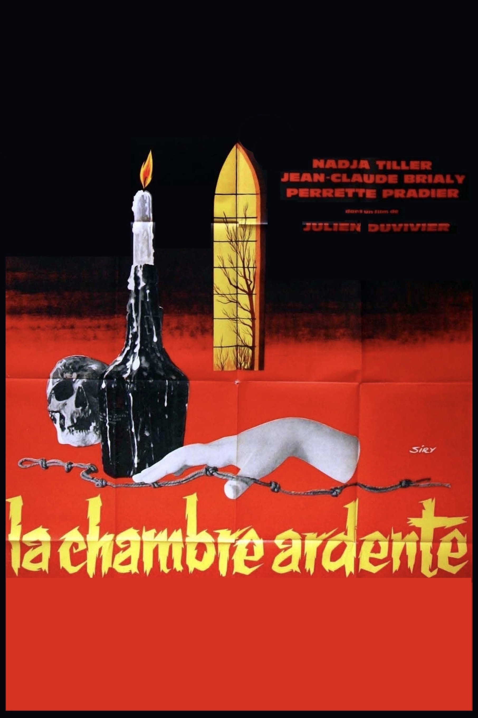 Affiche du film La Chambre ardente