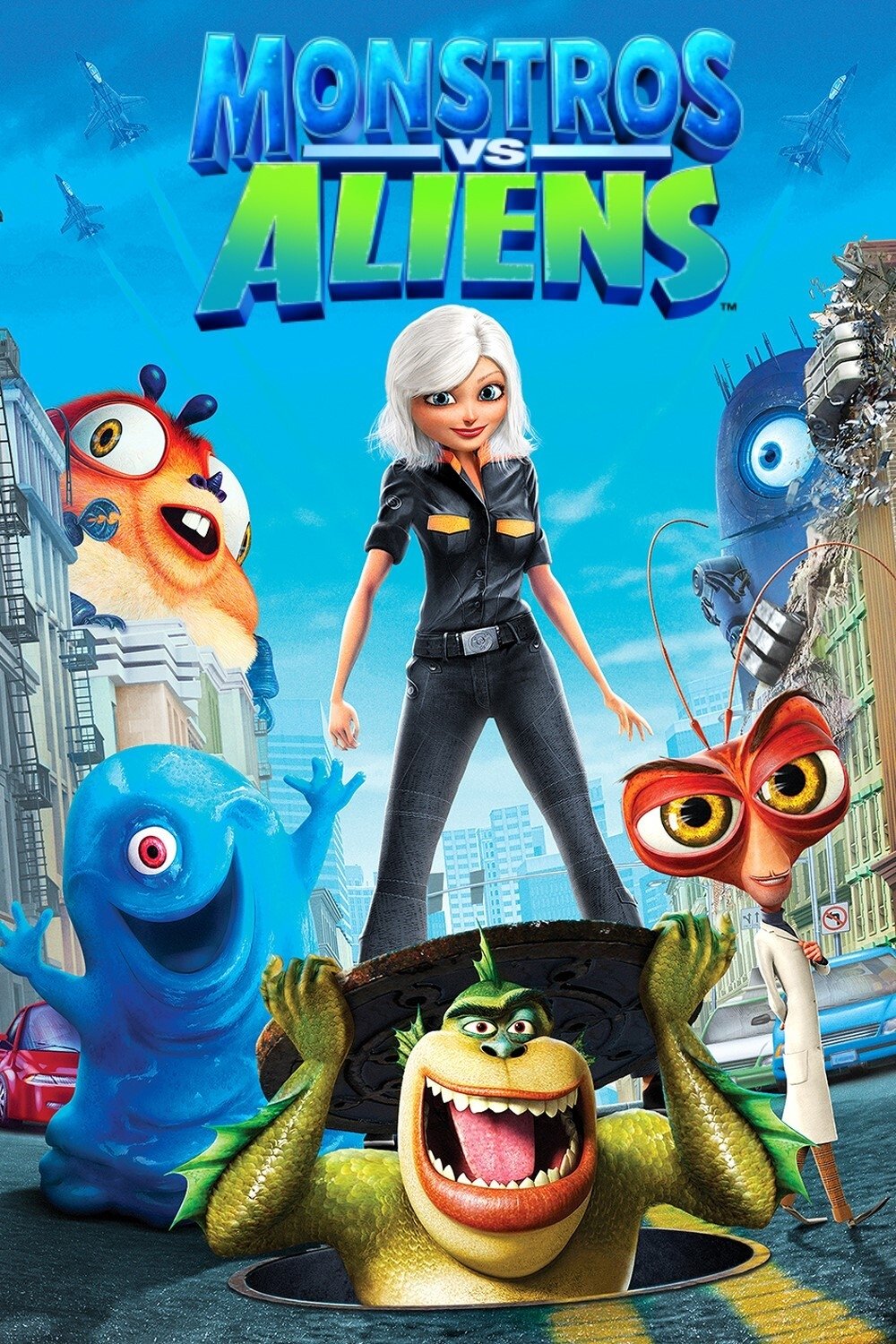 Poster de Monstros vs Alienígenas