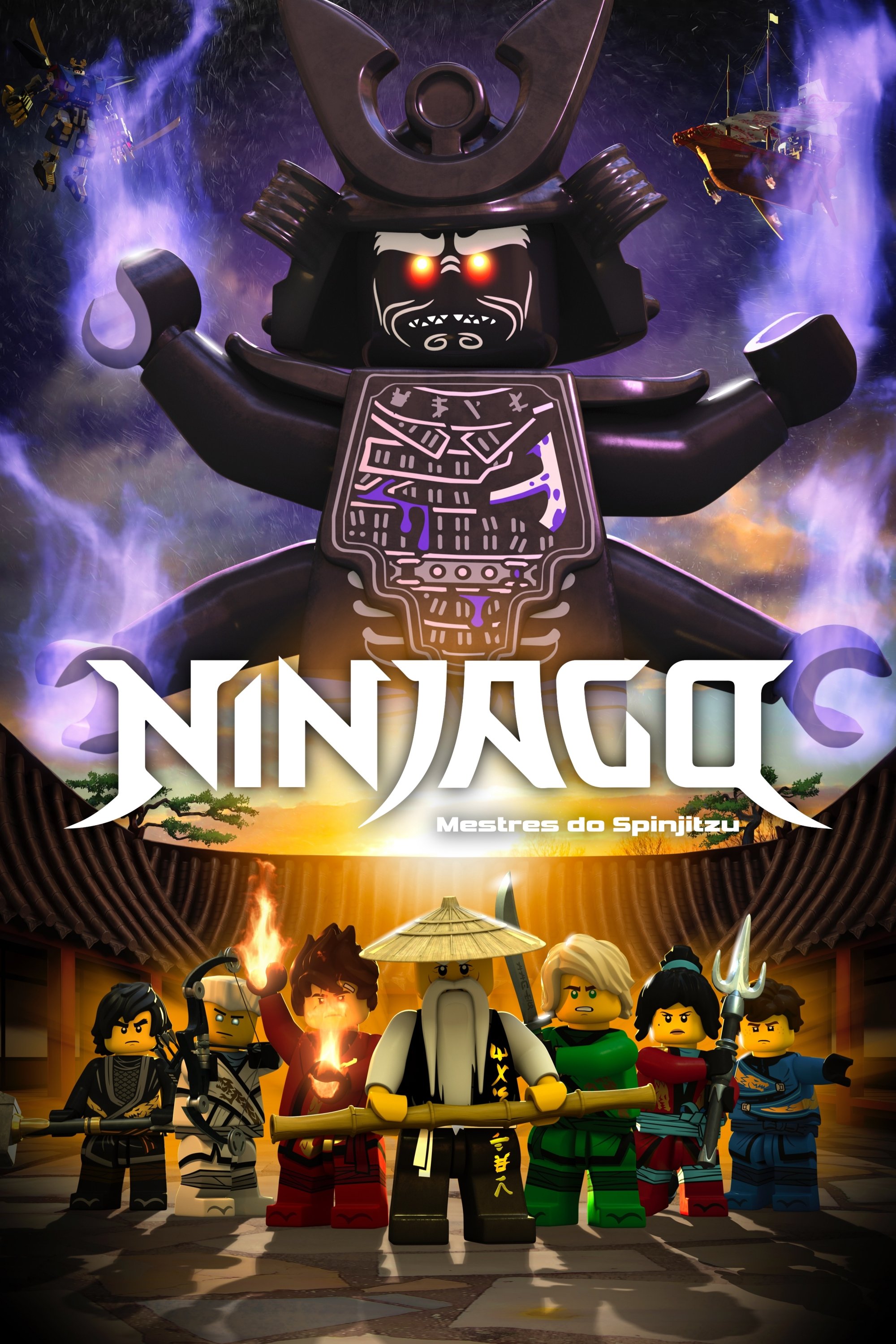 Poster de Ninjago: Mestres do Spinjitzu