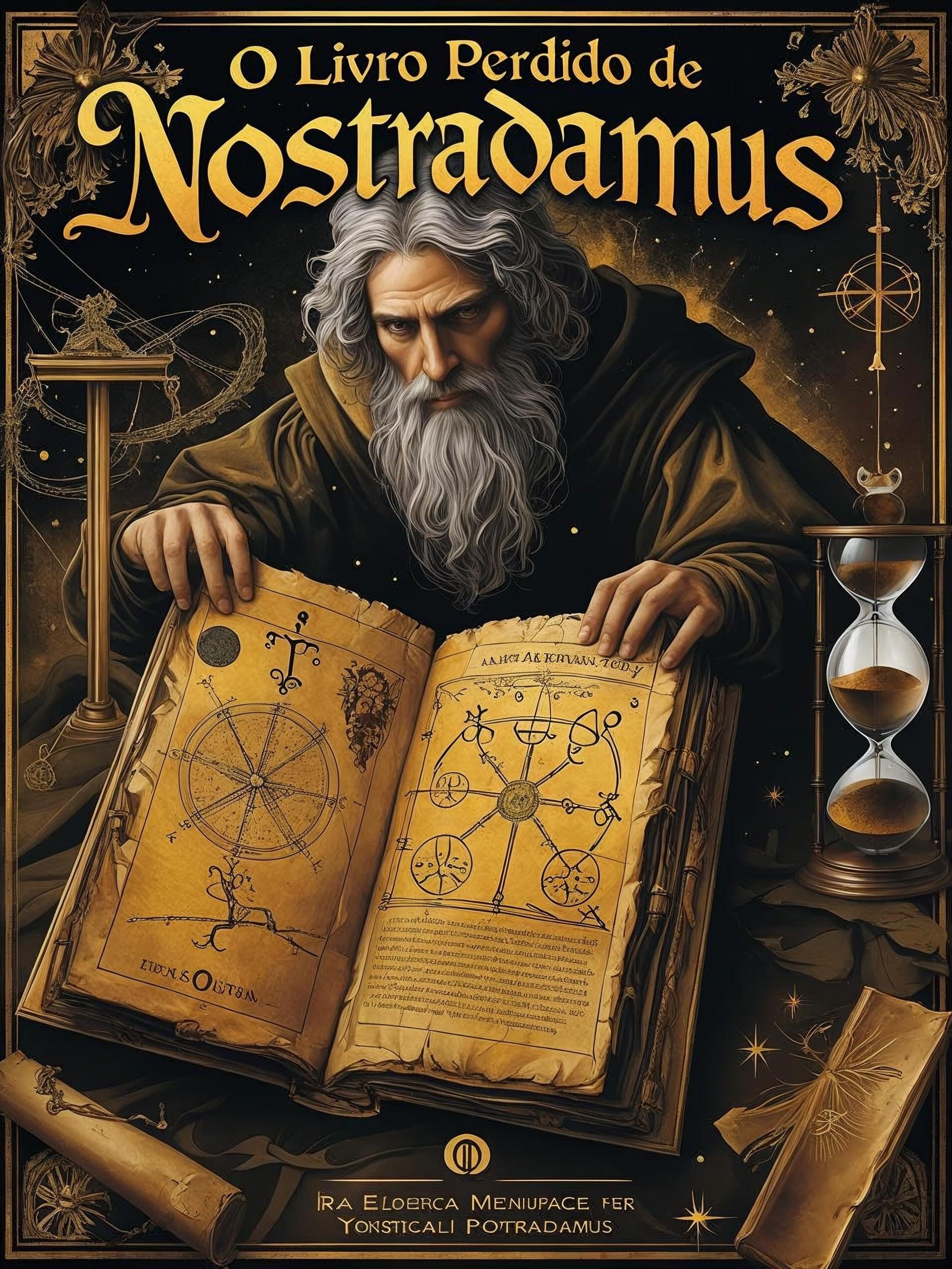 Poster de O Livro Perdido de Nostradamus
