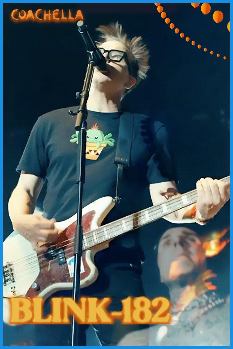 Affiche du film Blink-182: Coachella Music Festival