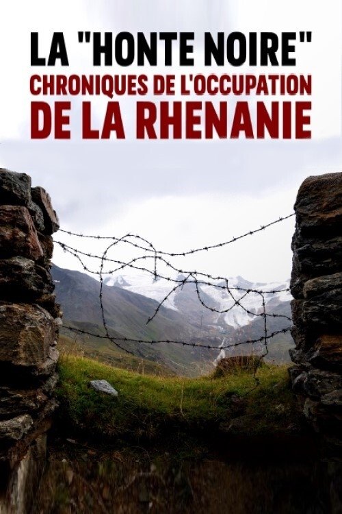 Poster de La Honte noire : chroniques de l'occupation de la Rhénanie