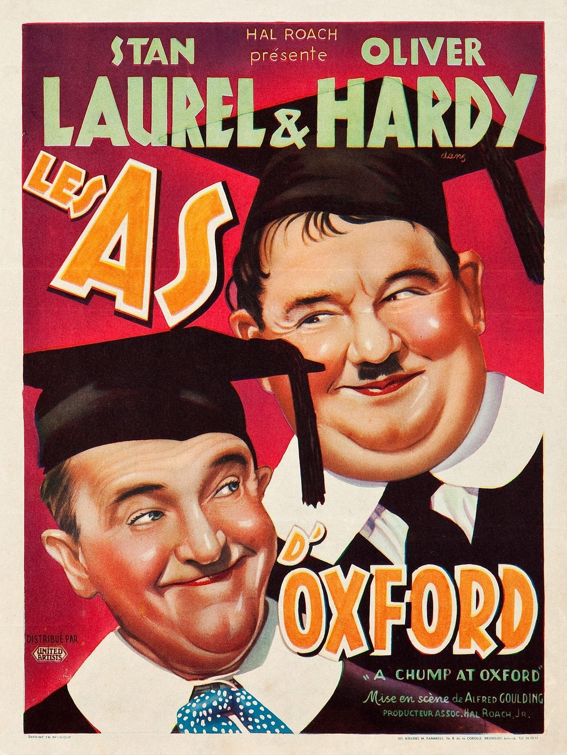 Affiche du film A Chump at Oxford
