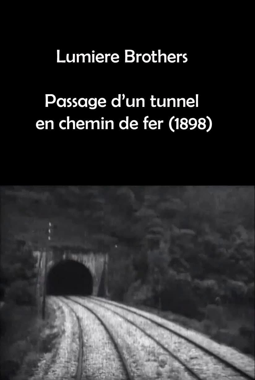 Poster de Passage d'un tunnel en chemin de fer