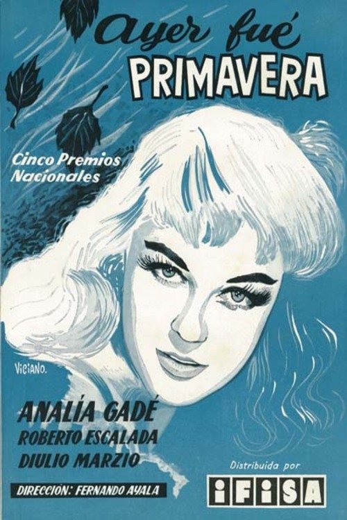 Ayer fue Primavera Poster