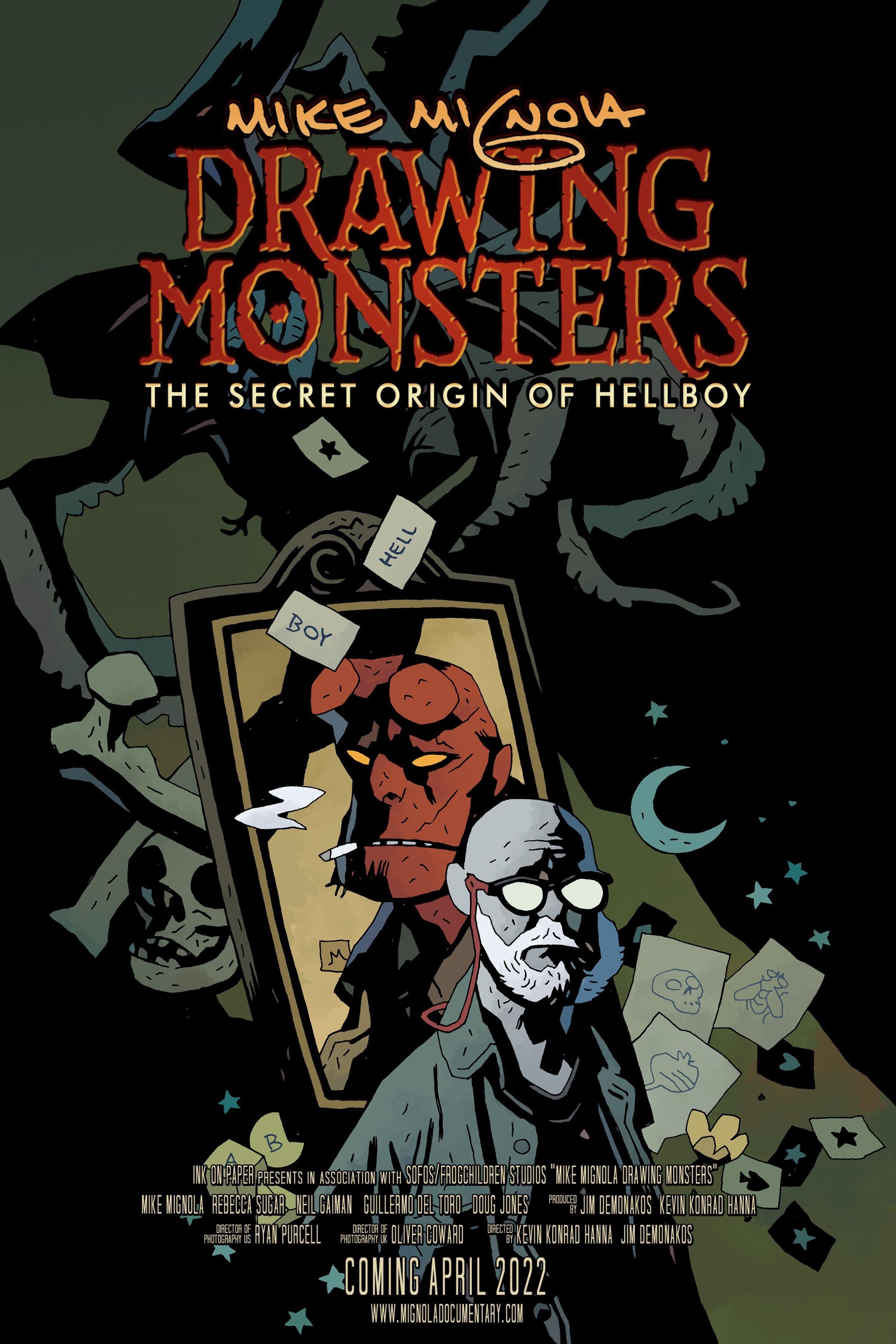 Poster de Mike Mignola: Drawing Monsters