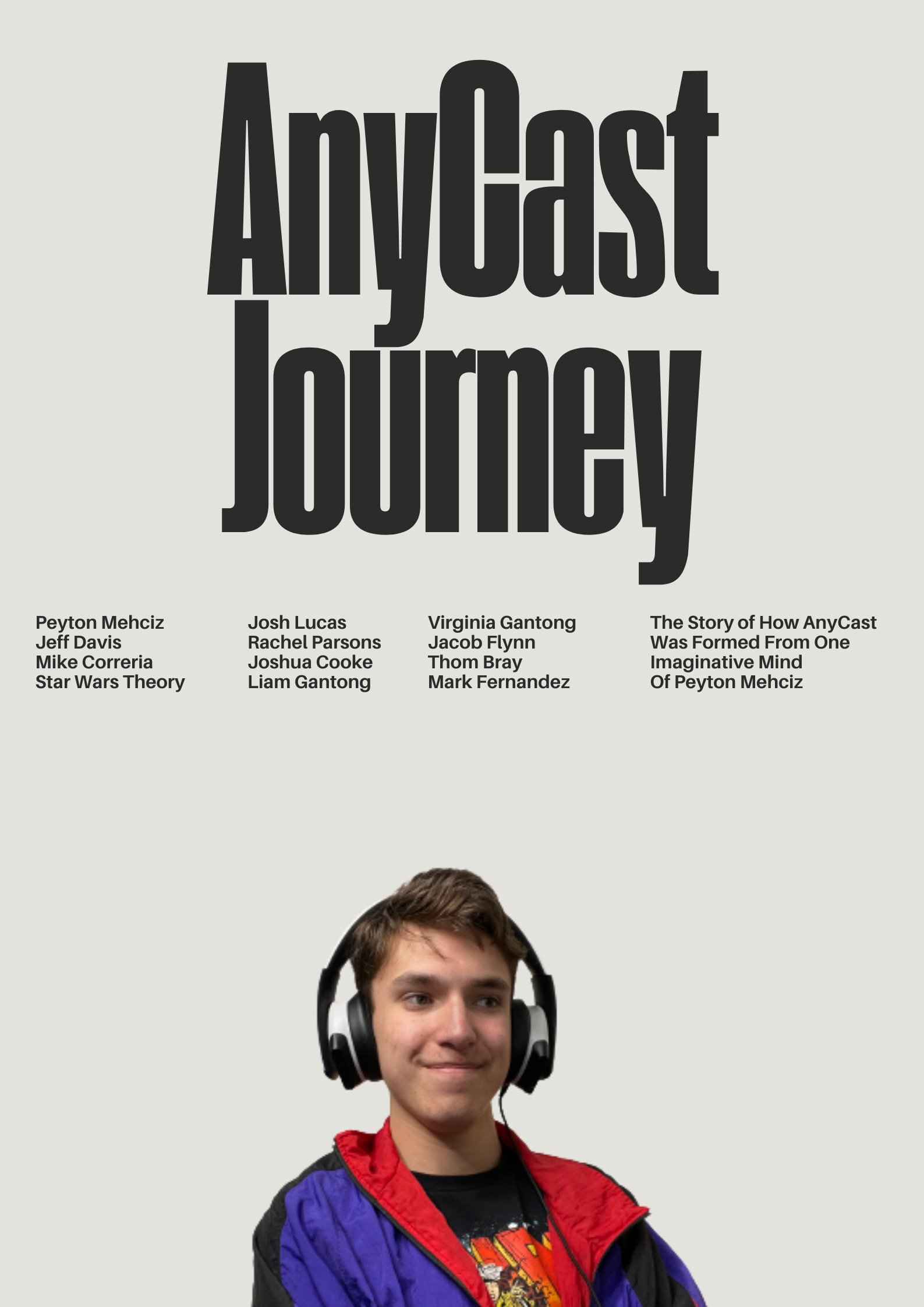Poster de AnyCast Journey