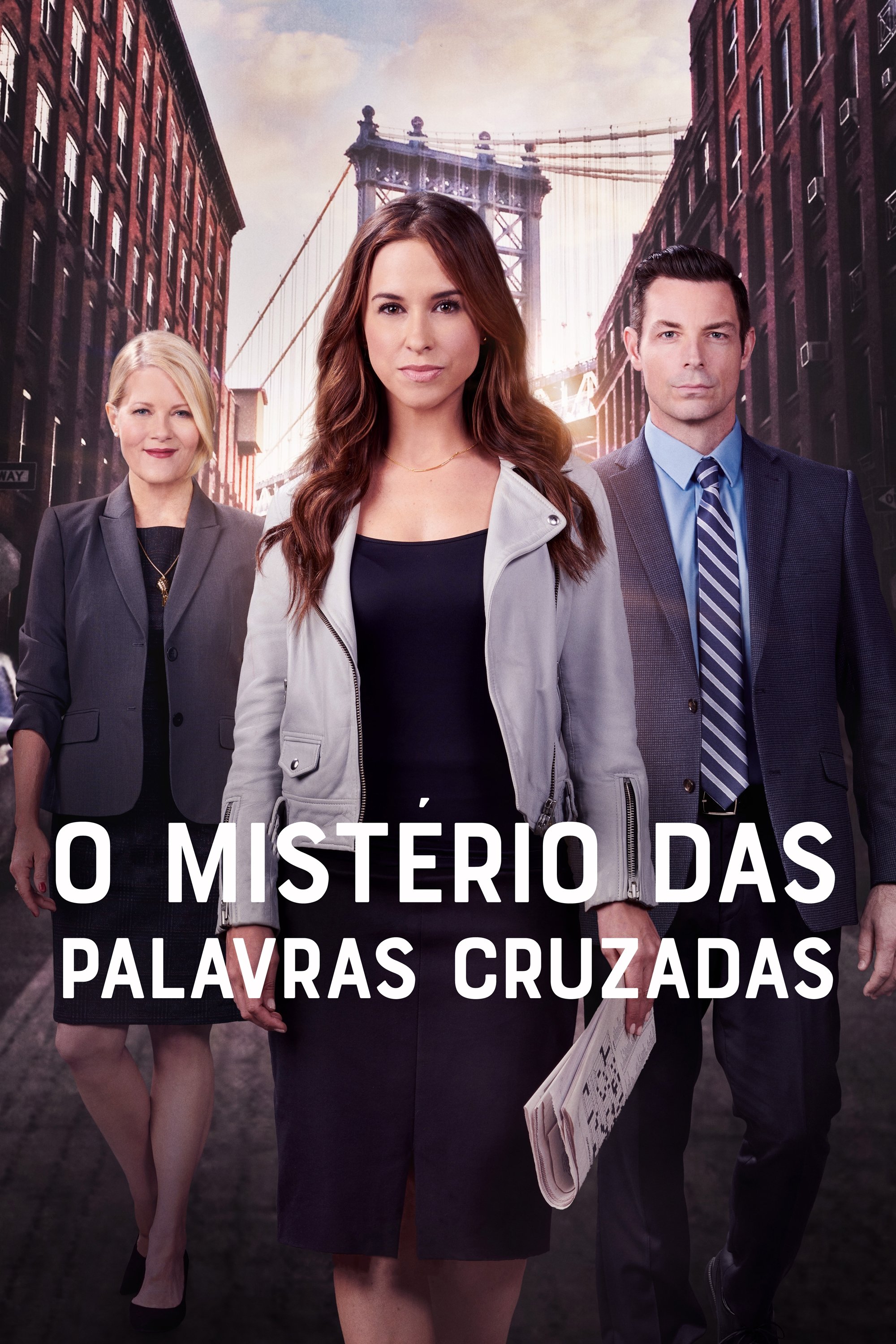 Poster de O Mistério das Palavras Cruzadas: Um Enigma para Morrer