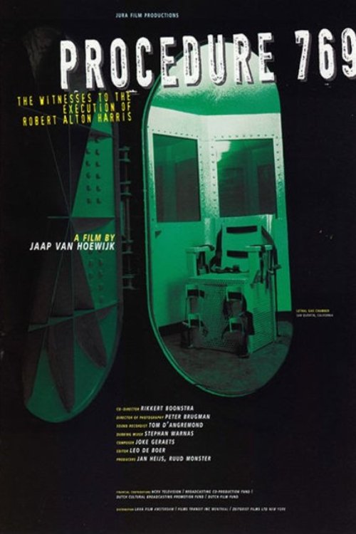 Poster de Procedure 769: The Witnesses to an Execution