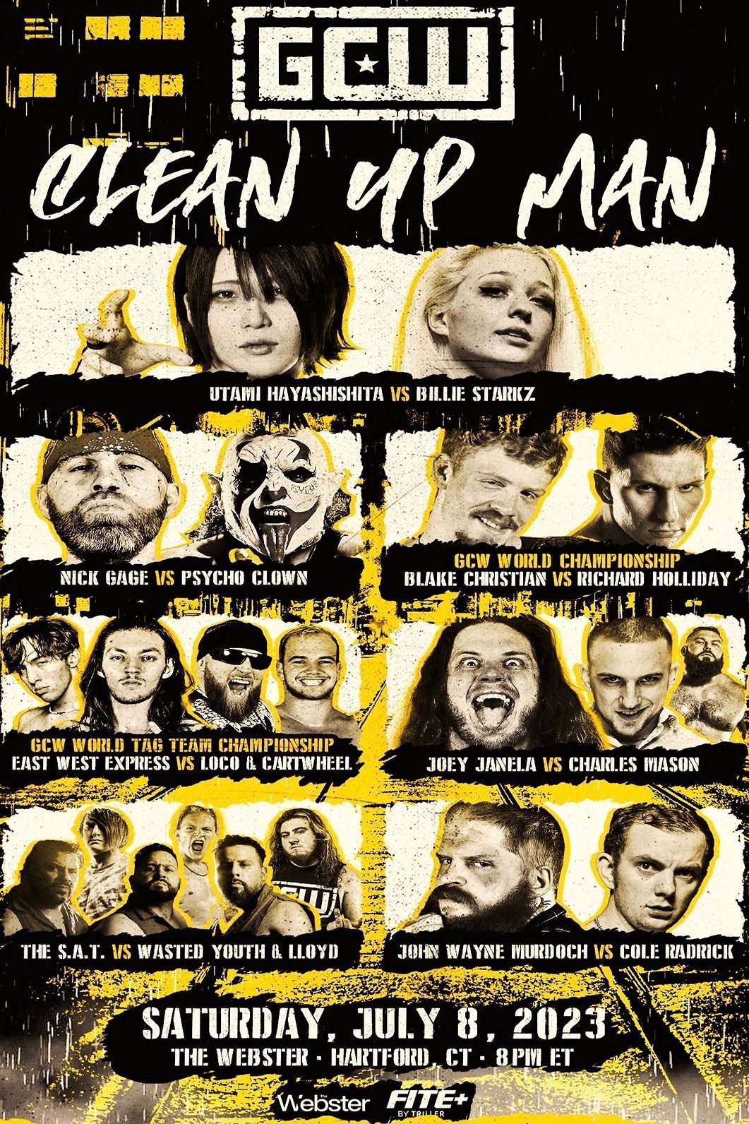 Affiche du film GCW Clean Up Man