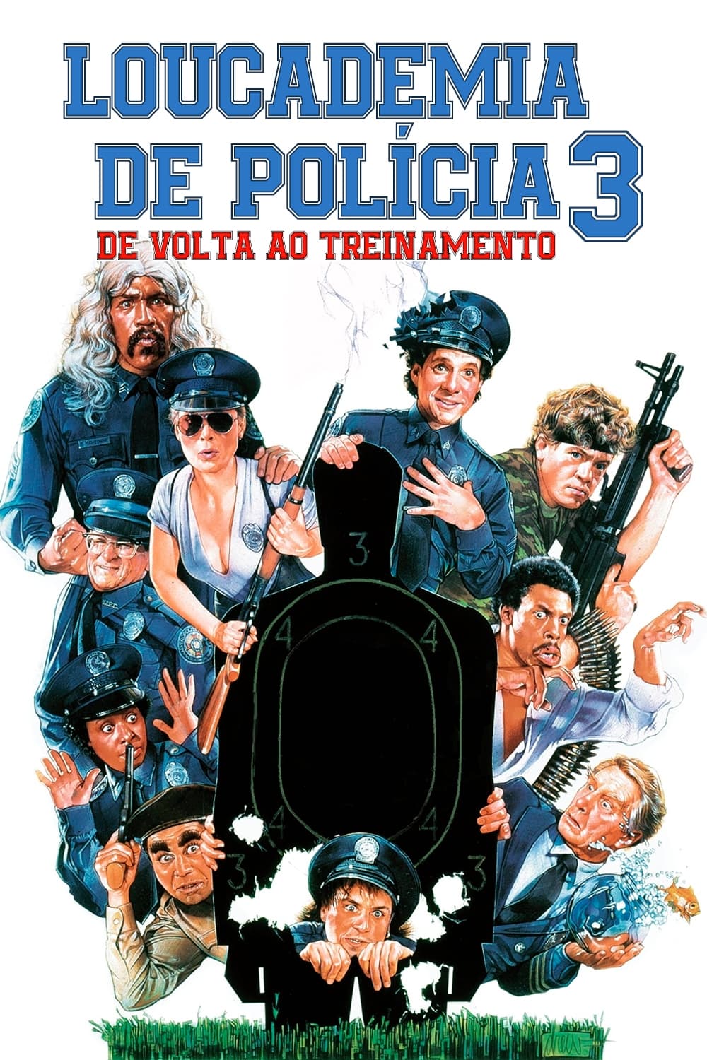 Poster de Loucademia de Polícia 3: De Volta ao Treinamento