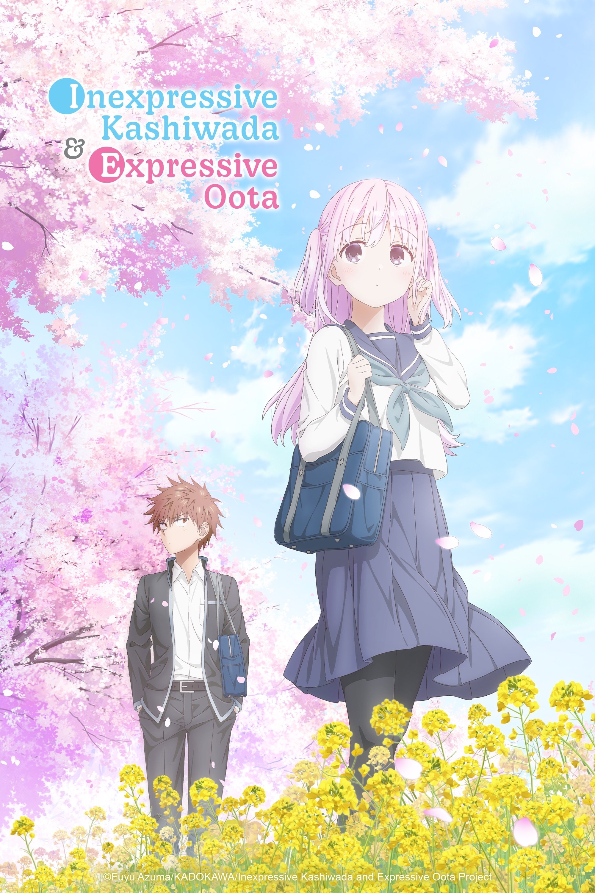 Poster of Inexpressive Kashiwada and Expressive Oota