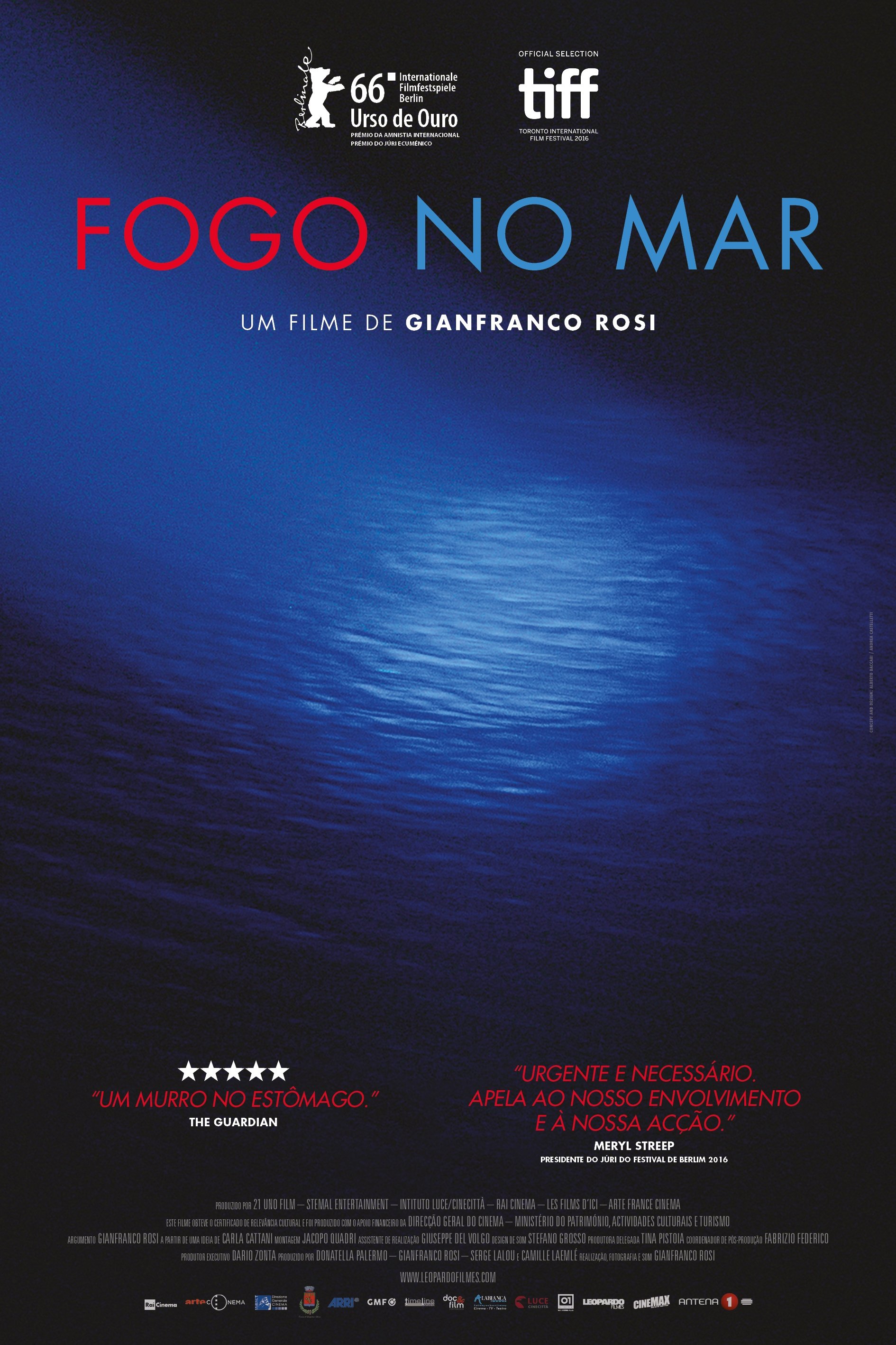 Poster de Fogo no Mar