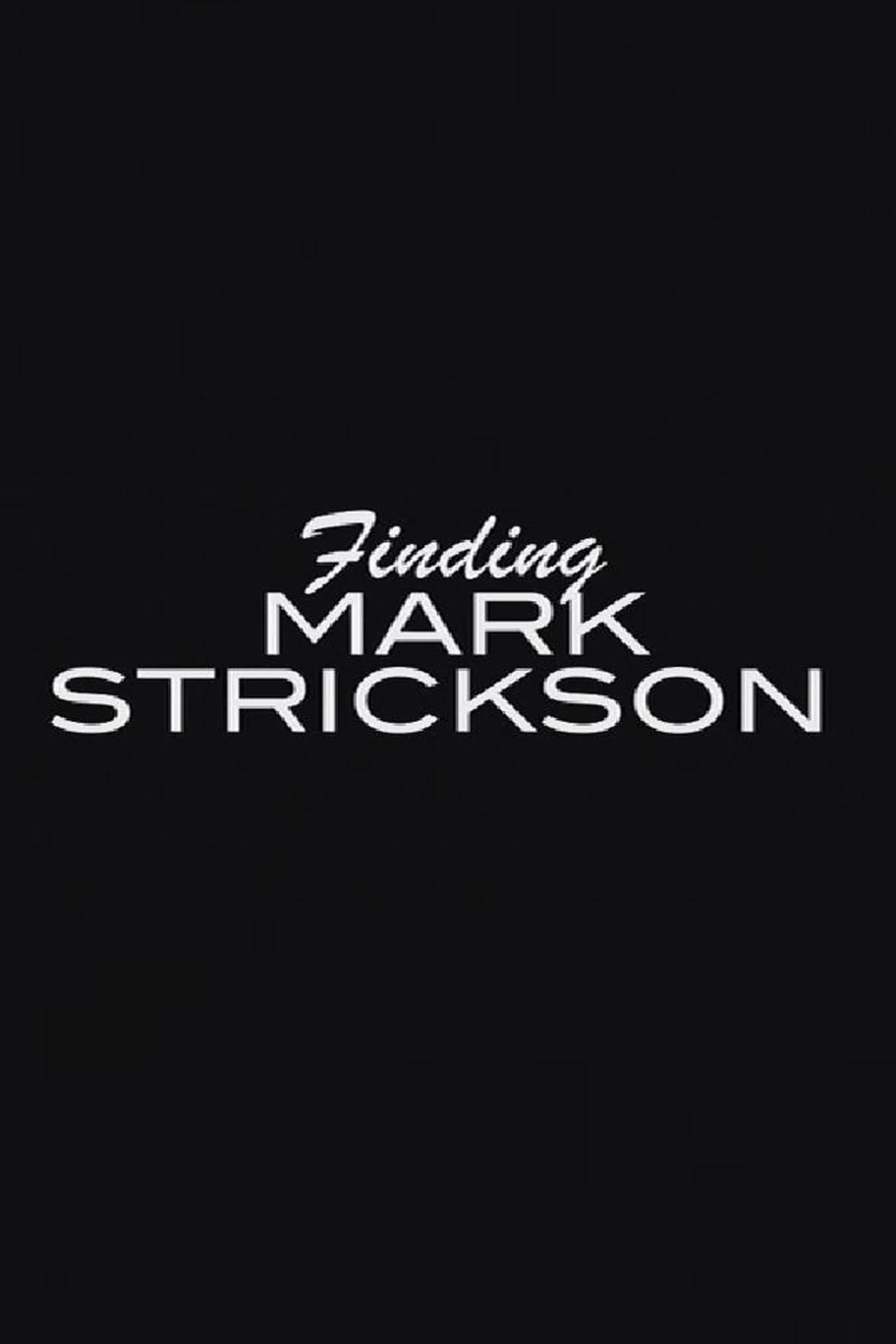 Finding Mark Strickson