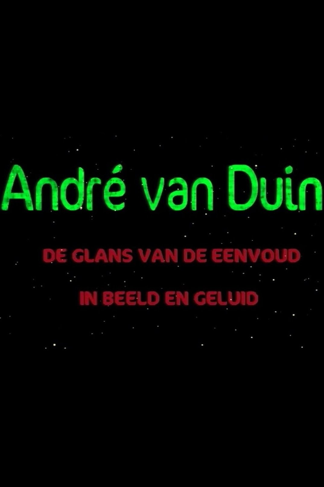 Poster de André Van Duin - De Glans van de Eenvoud (In Beeld en Geluid)