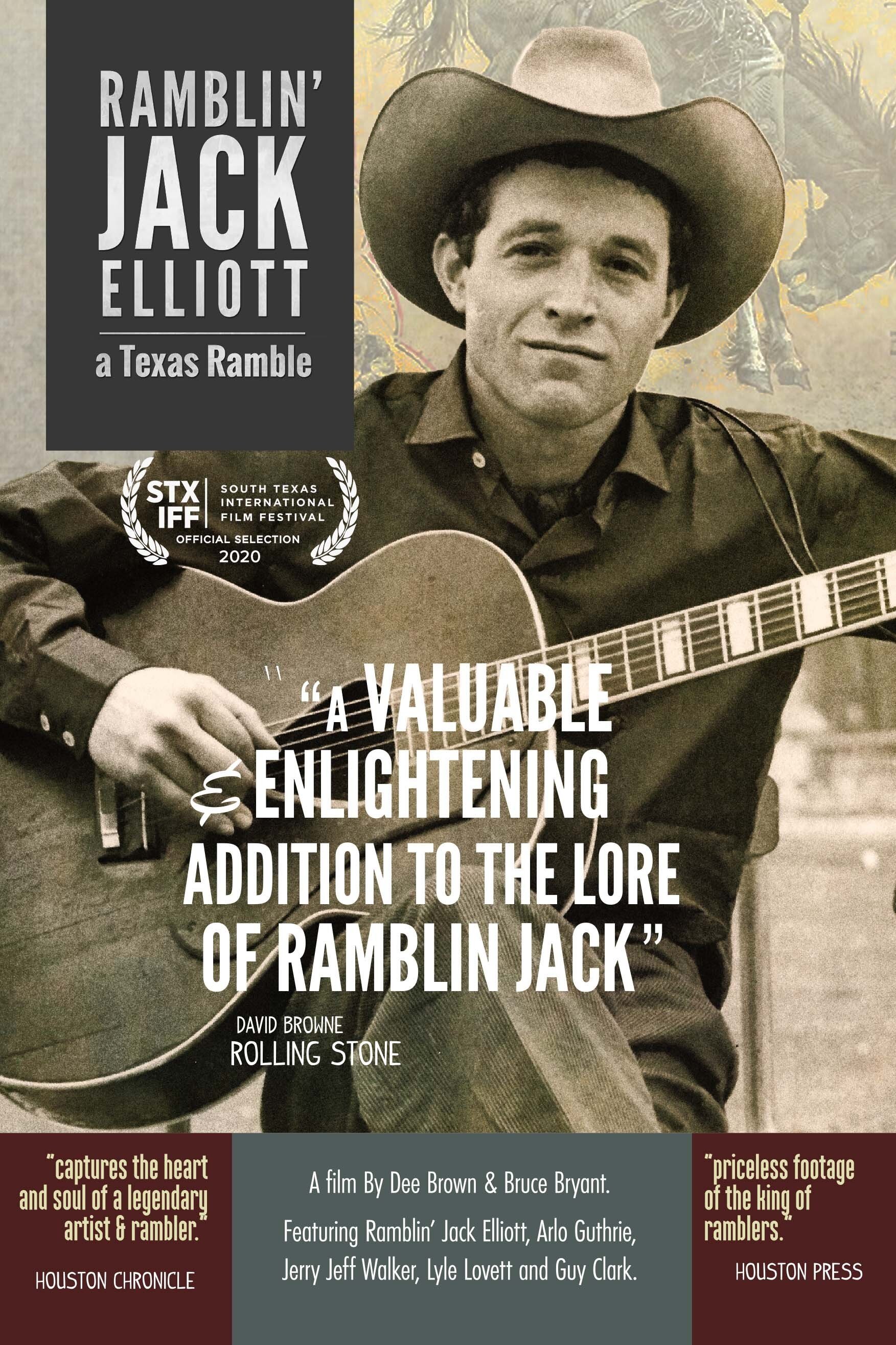 Affiche du film Ramblin' Jack Elliott: A Texas Ramble