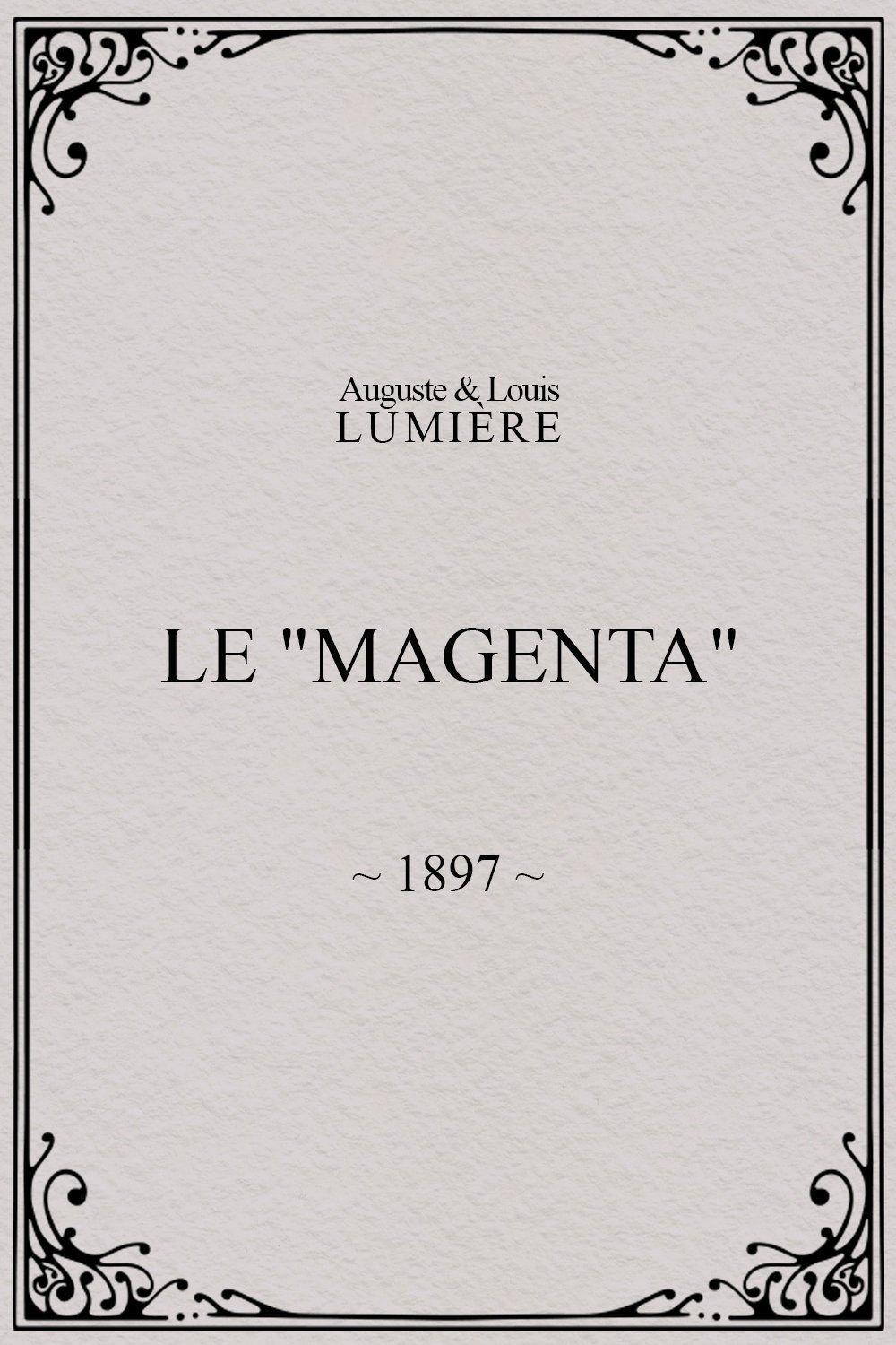 Le “Magenta”