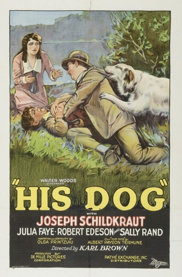 His Dog Poster