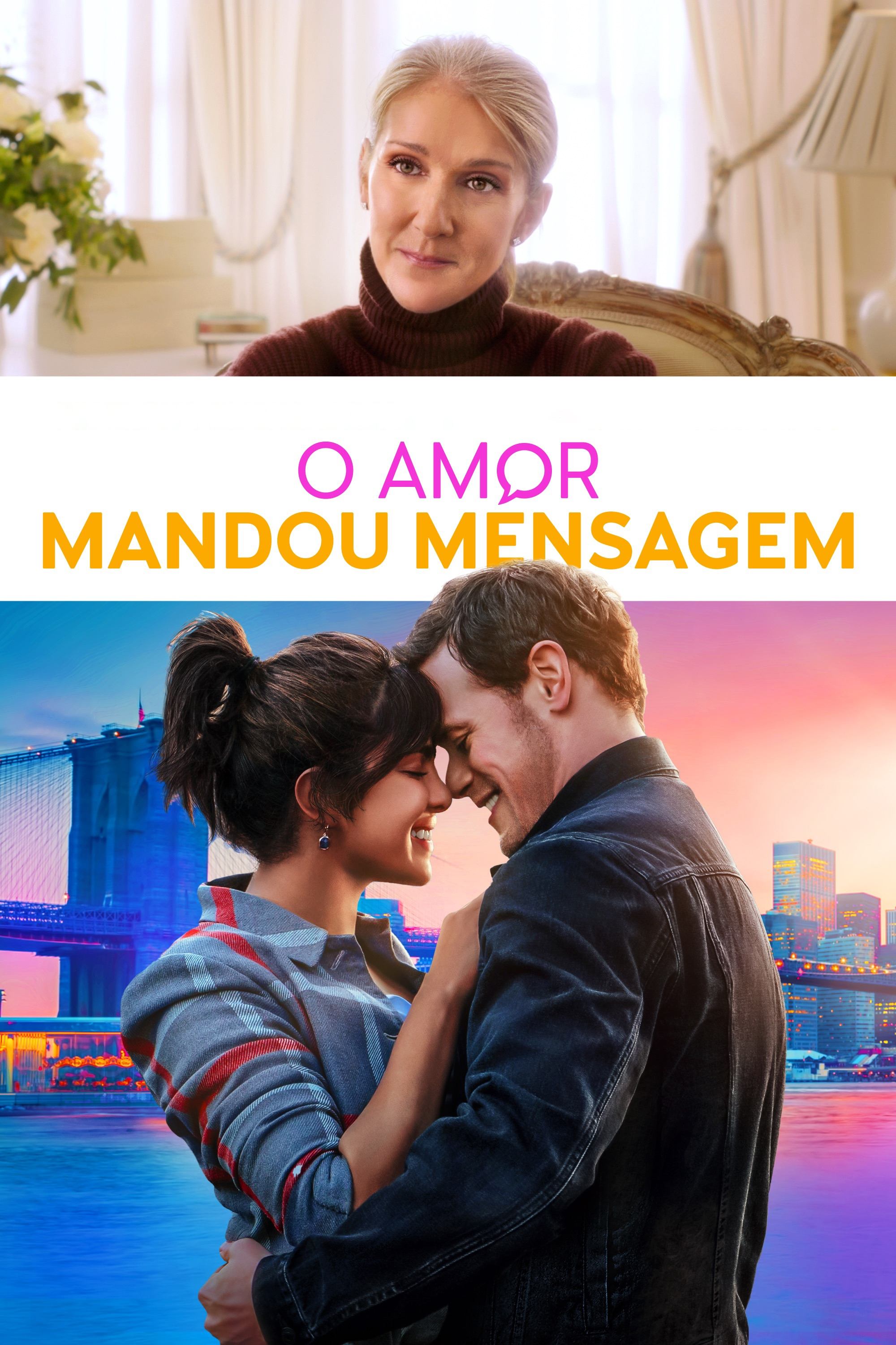 Poster de O Amor Mandou Mensagem