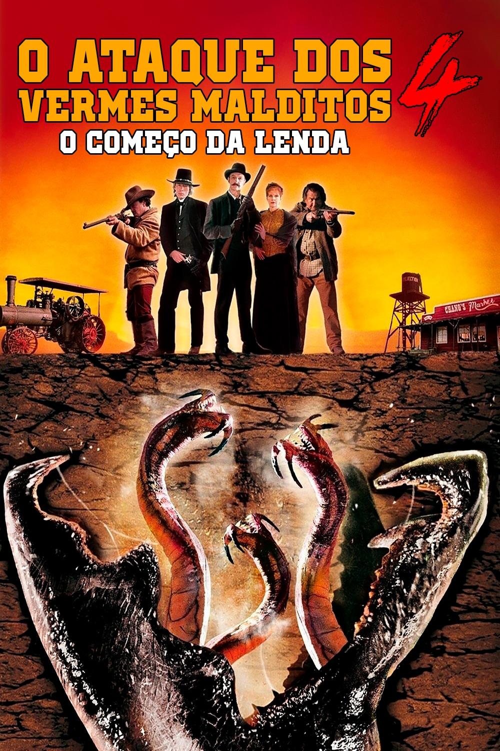 Poster de O Ataque dos Vermes Malditos 4: O Começo da Lenda