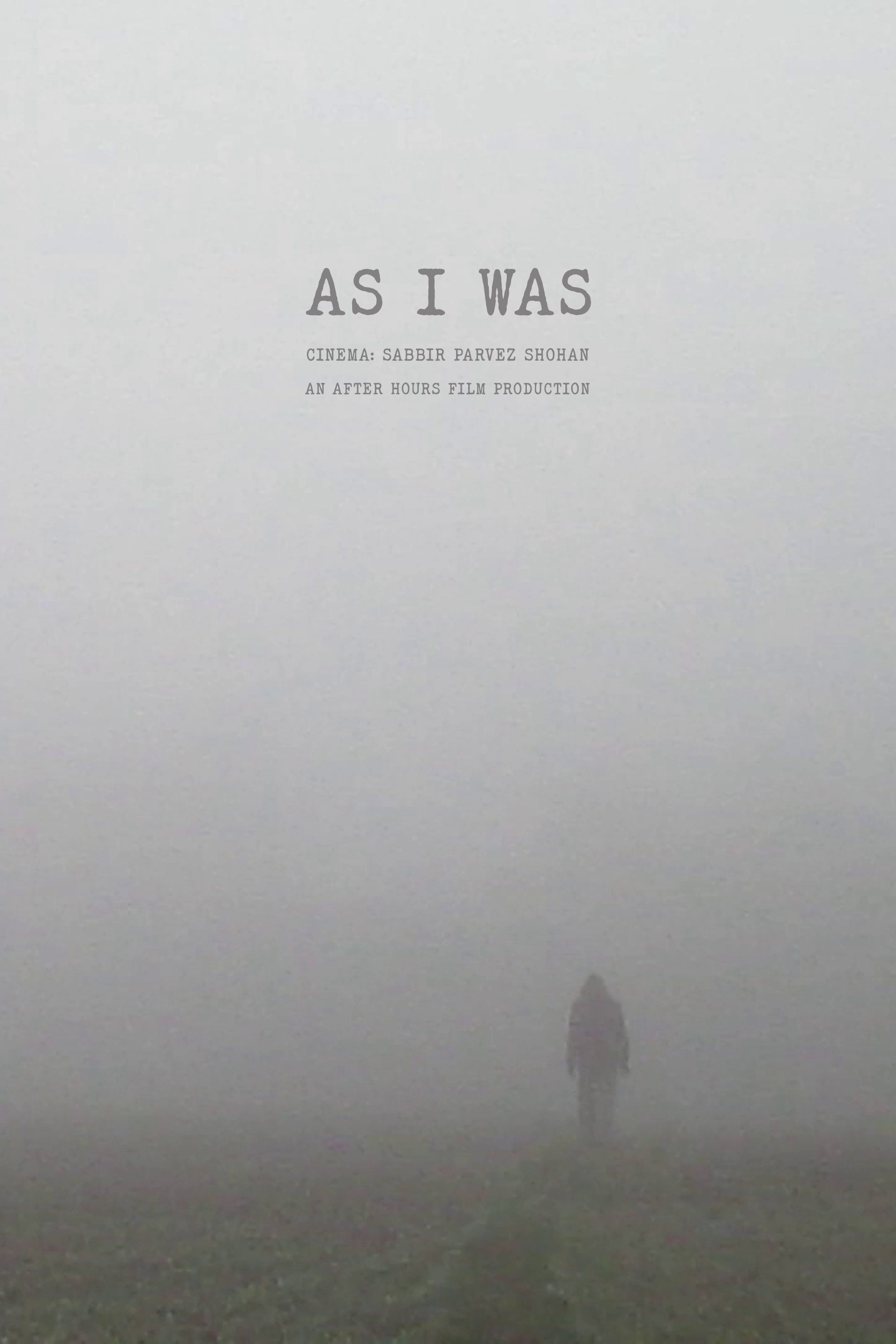 As I Was