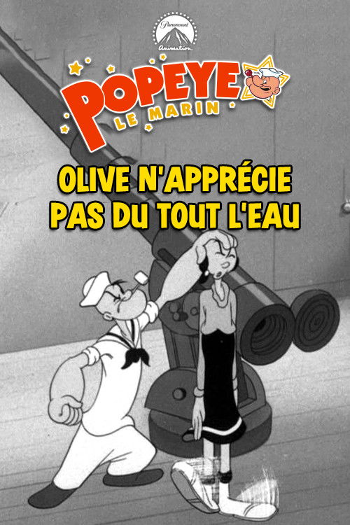 Olive n’apprécie pas du tout l’eau