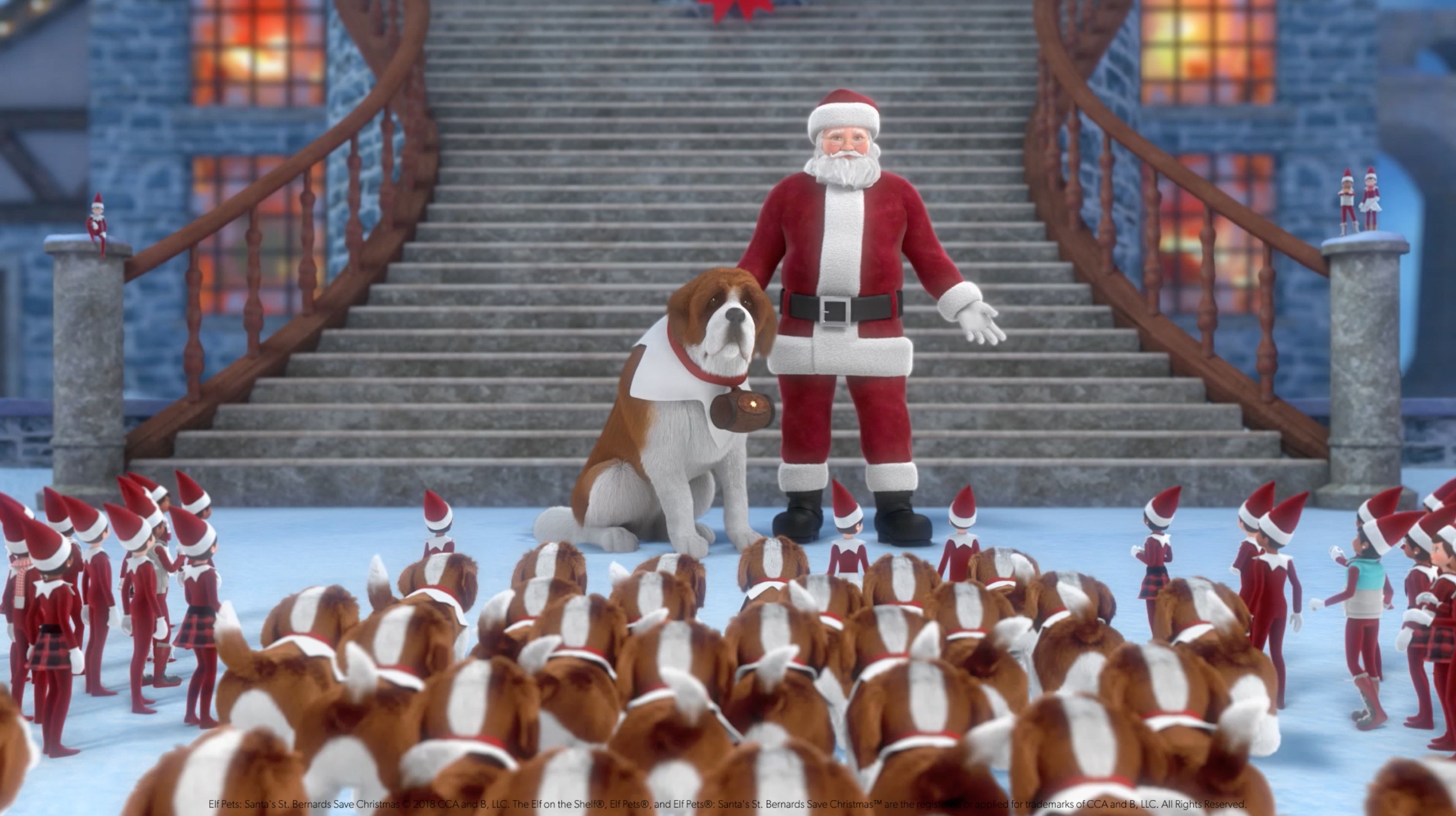 Elf Pets: Santa’s St. Bernards Save Christmas 2018 123movies