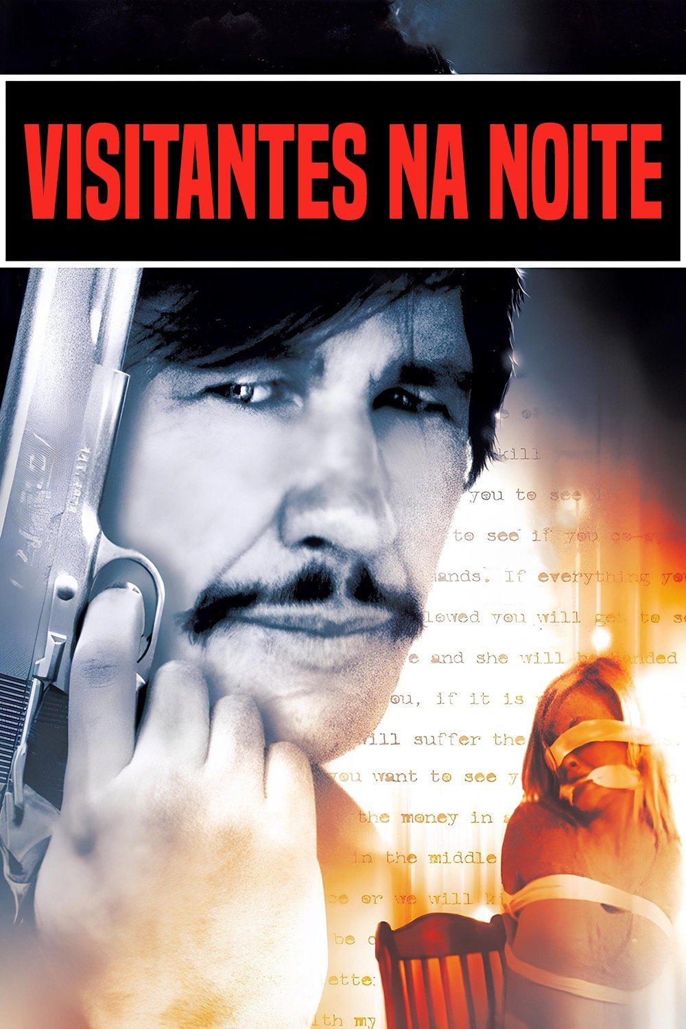 Poster de Visitantes na Noite