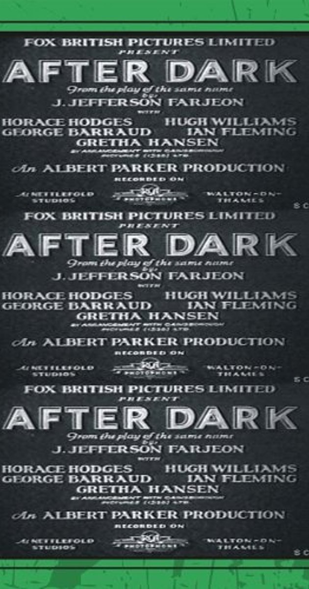 Poster de After Dark