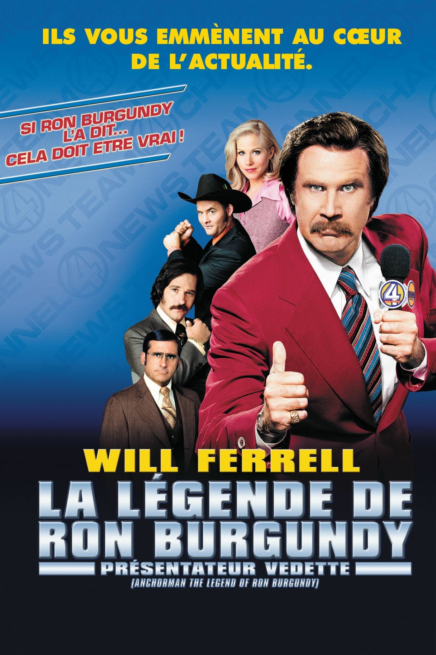Affiche du film Présentateur vedette : La Légende de Ron Burgundy