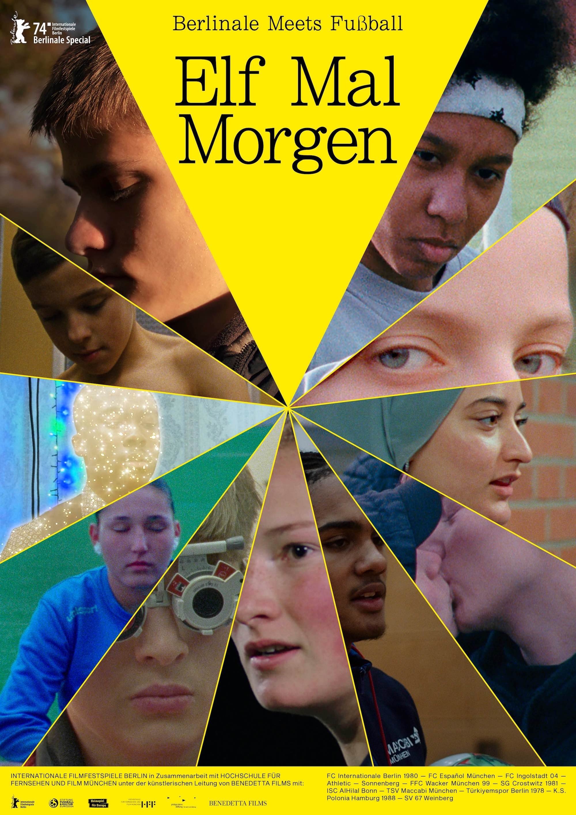 Poster de Elf Mal Morgen: Berlinale Meets Fußball