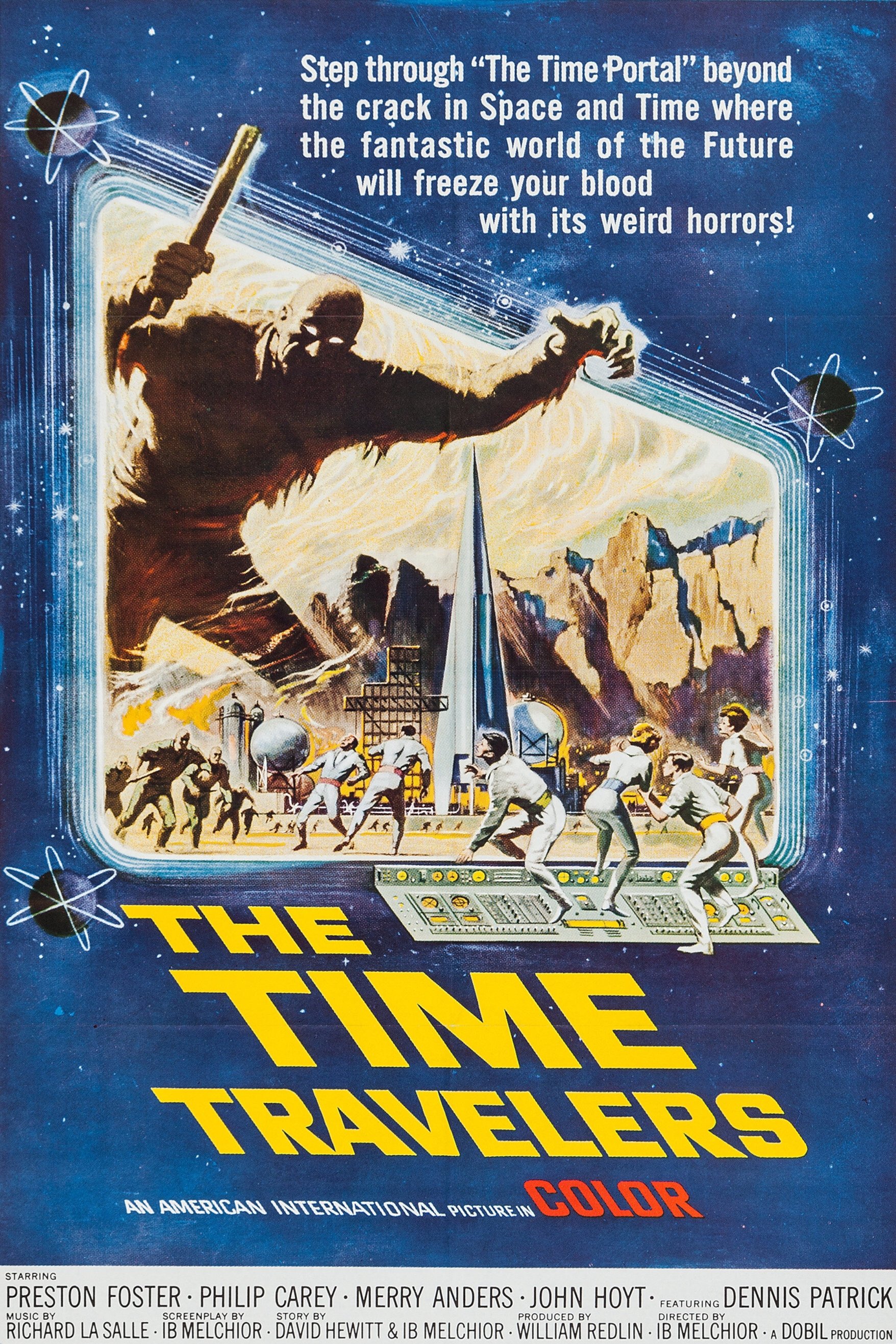 Affiche du film The Time Travelers