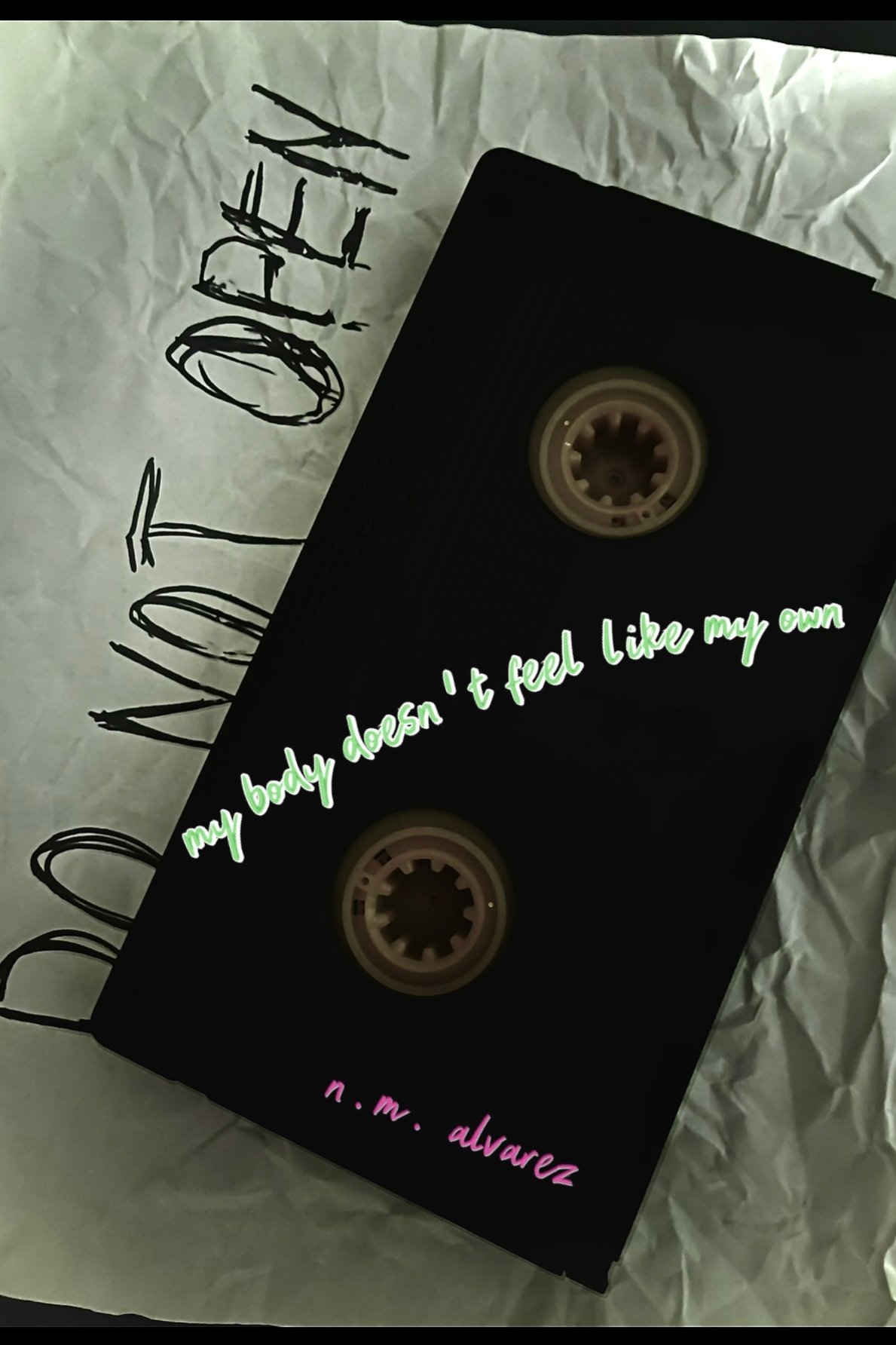 Poster de my body doesn't feel like my own.