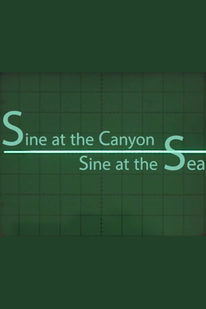 Poster de Sine at the Canyon Sine at the Sea (by Kelly Gabron)