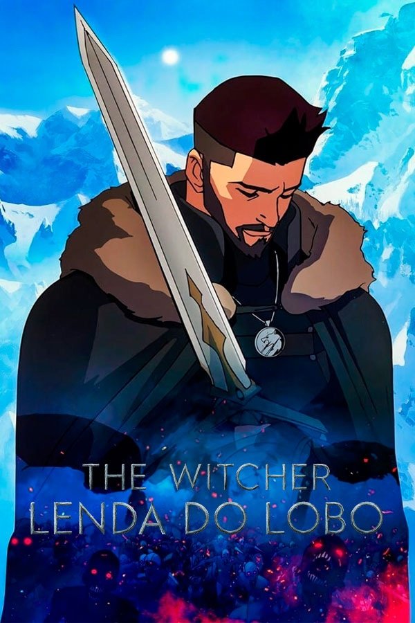 Poster de The Witcher: Lenda do Lobo