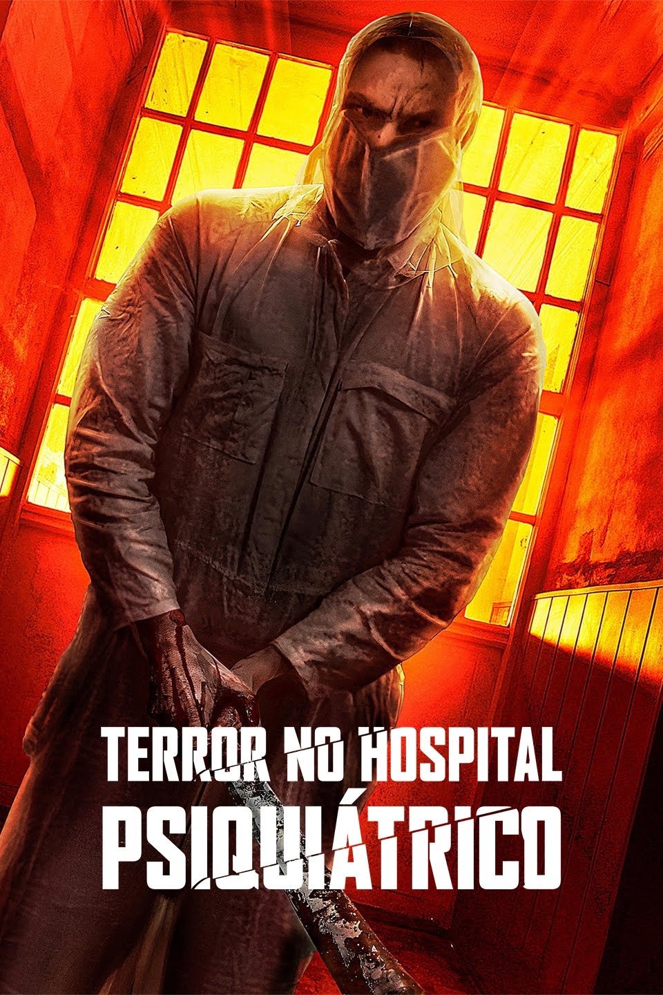 Poster de Terror no Hospital Psiquiátrico