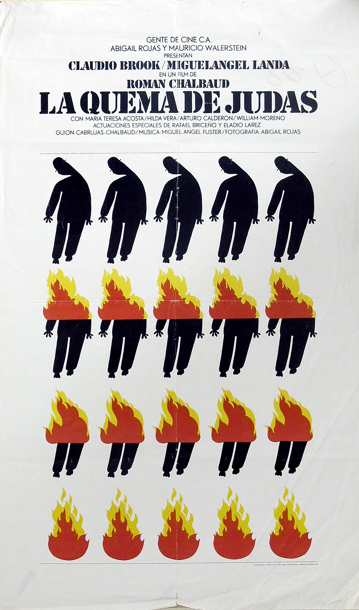 Poster de La quema de Judas