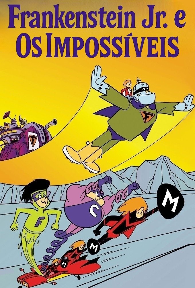 Poster de Frankenstein Jr. e Os Impossíveis