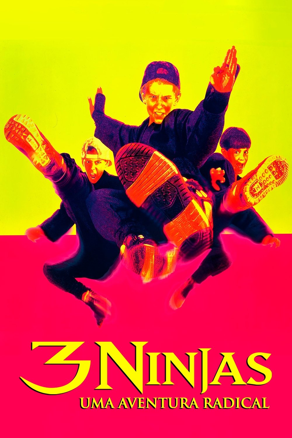 Poster de 3 Ninjas Contra Atacam