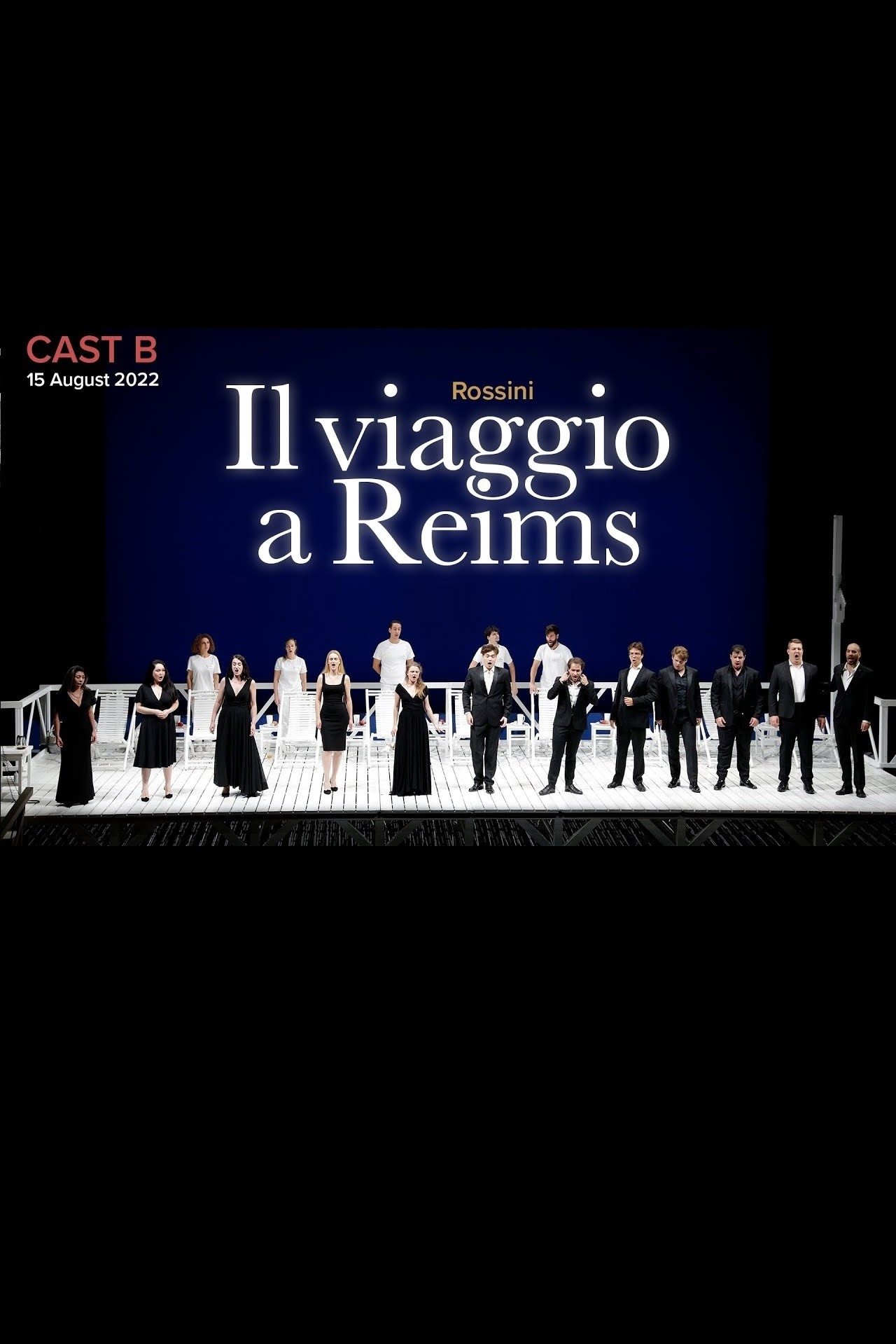 Poster de Il Viaggio a Reims - Rossini Opera Festival