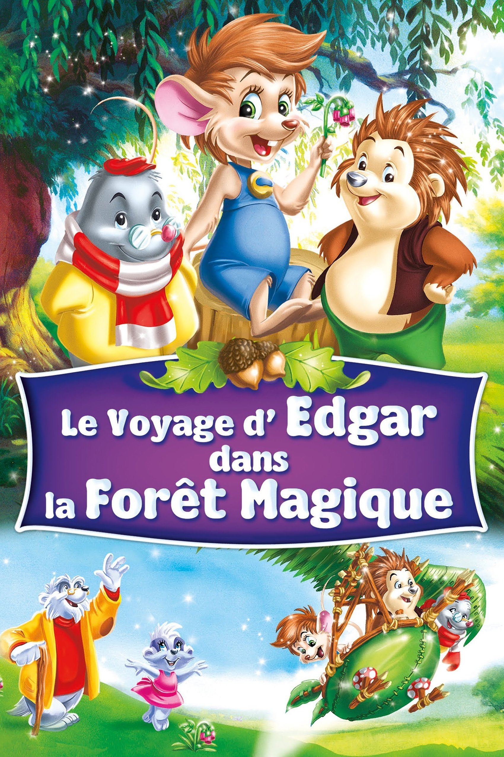 Affiche du film Le Voyage d'Edgar dans la forêt magique
