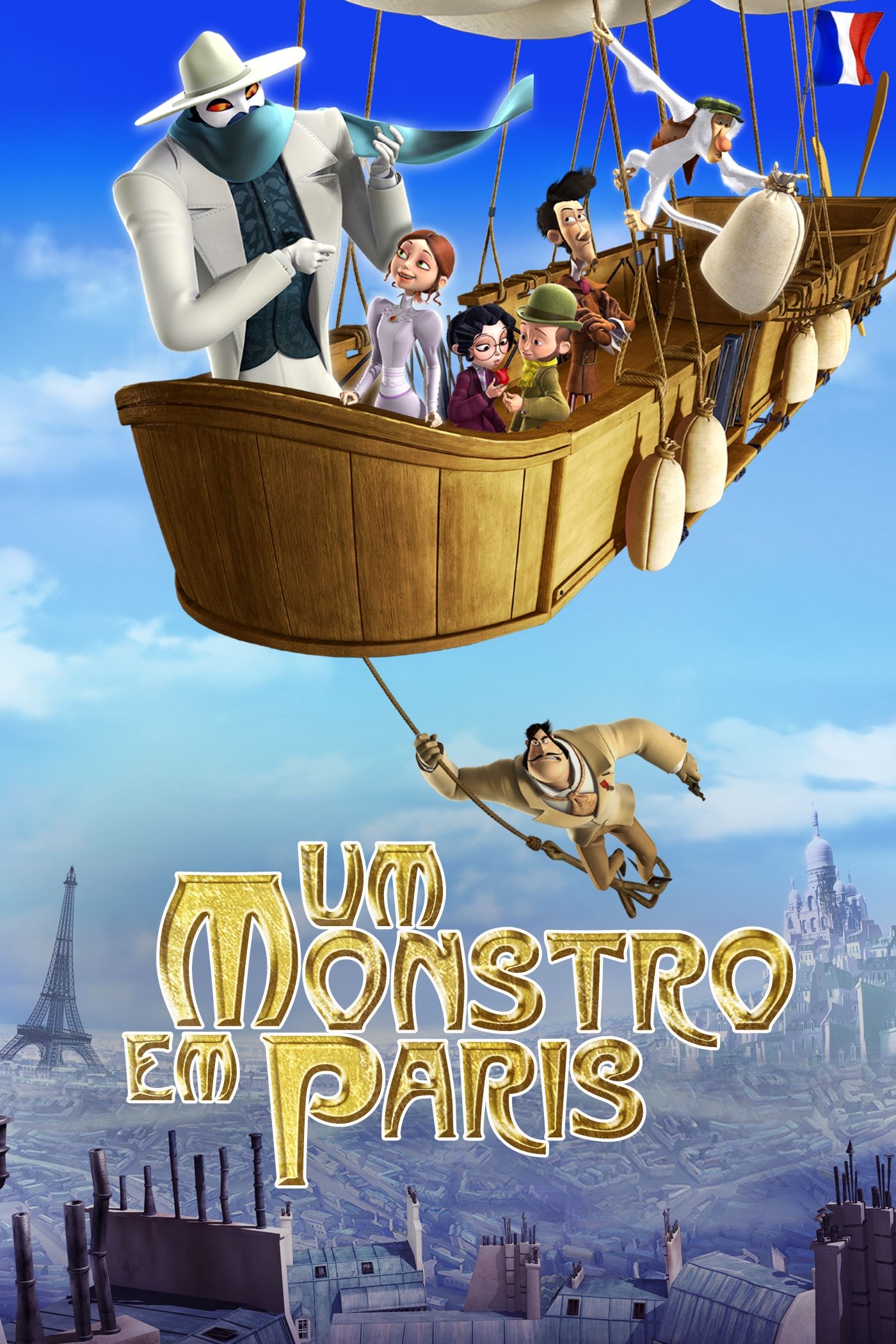 Poster de Um Monstro em Paris
