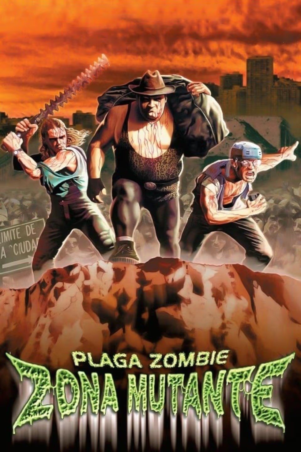 Poster de Plaga zombie: zona mutante