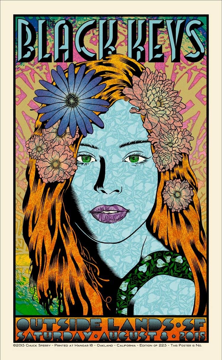 Poster de The Black Keys: Live at Outside Lands Music Festival 2015