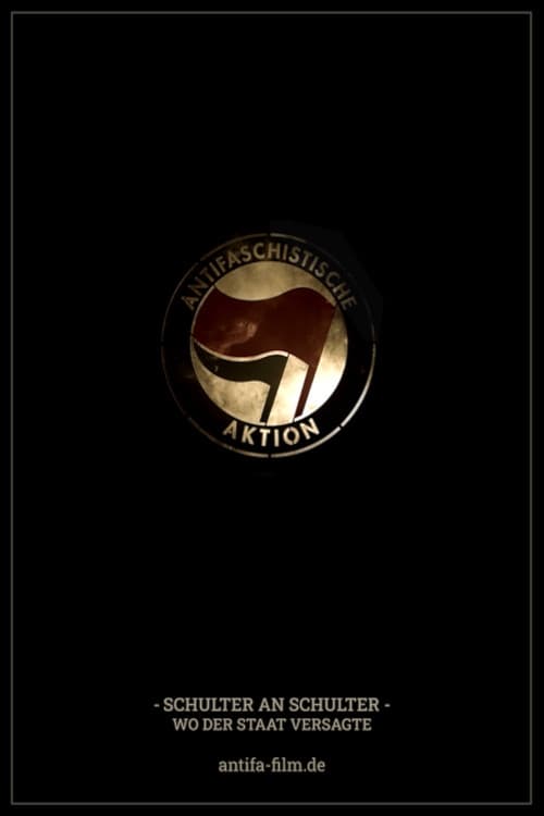 Poster de Antifa - Schulter an Schulter, wo der Staat versagte